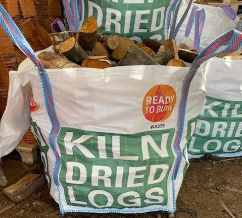 Kiln Dried Logs (soft wood) - Bulk Bag